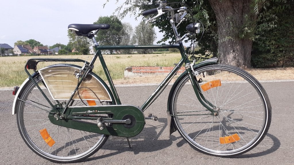 Herenfiets SPARTA! IN ORDE! VEEL VERNIEUWD! 3 vers leds, Enlèvement, Frein sur jante, Sparta, Vitesses