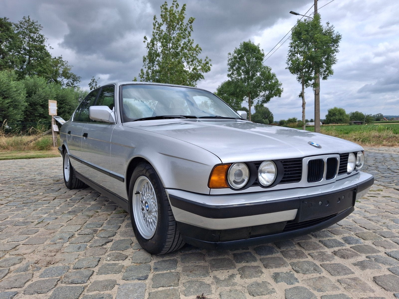 bmw e34 520i 24v/airco/historiek/gekeurd, Automaat, 1995 cc, 110 kW, Particulier