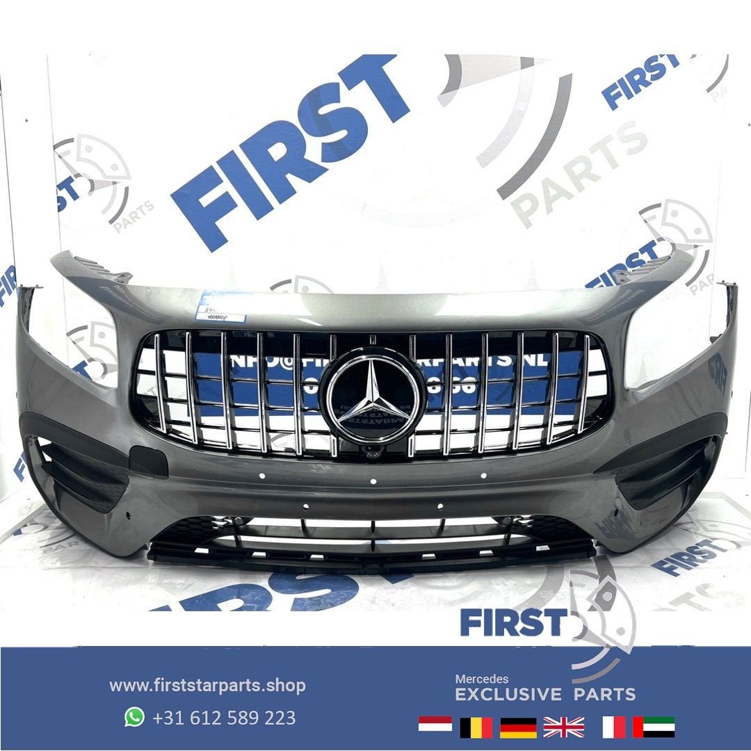 X247 GLB 35 AMG VOORBUMPER W247 GLB35 BUMPER + GT GRIL 247 O, Gebruikt, -, Voor, Ophalen of Verzenden