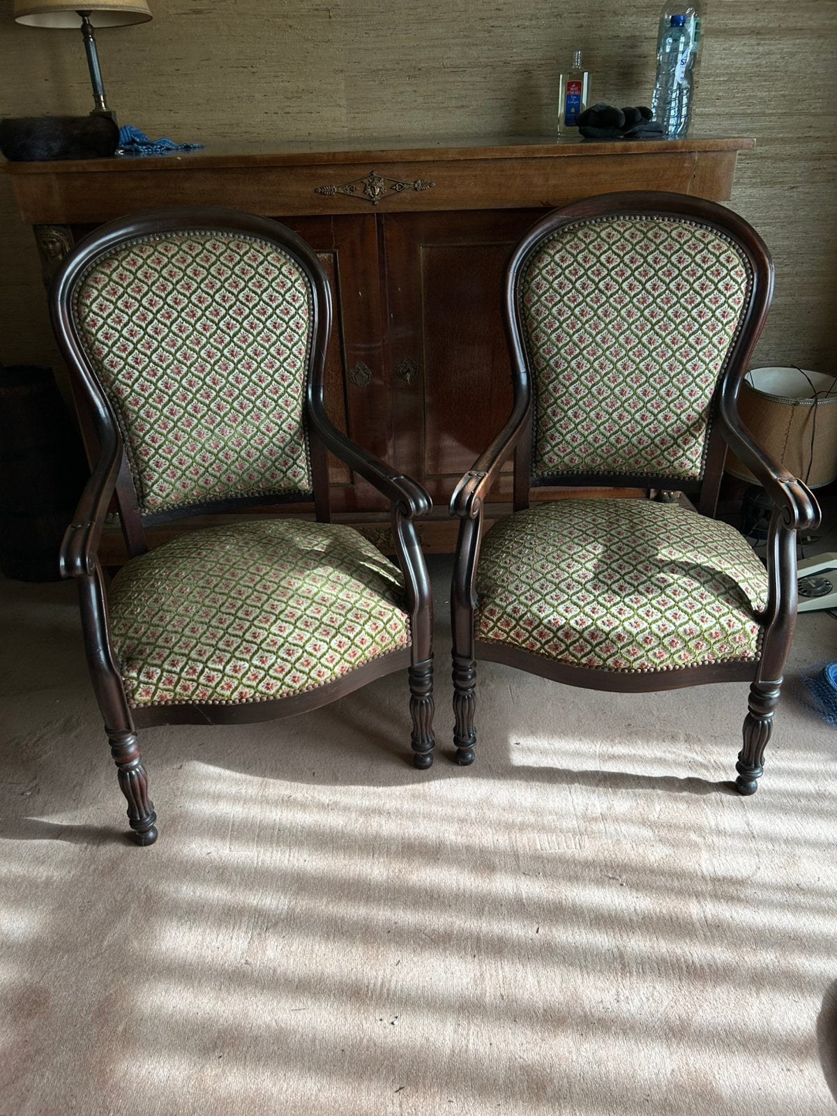 Ensemble de chaises anciennes, Antiquités & Art, Enlèvement