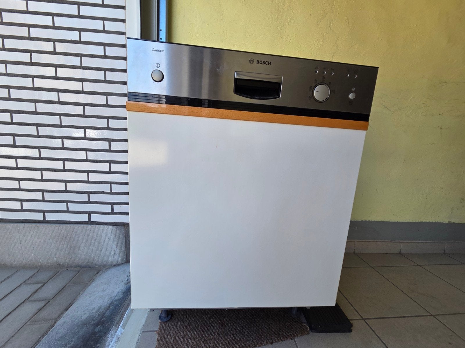 Bosch inbouwvaatwasser, Electroménager, Lave-vaisselle, Programme de prélavage, Encastré, Enlèvement, Utilisé