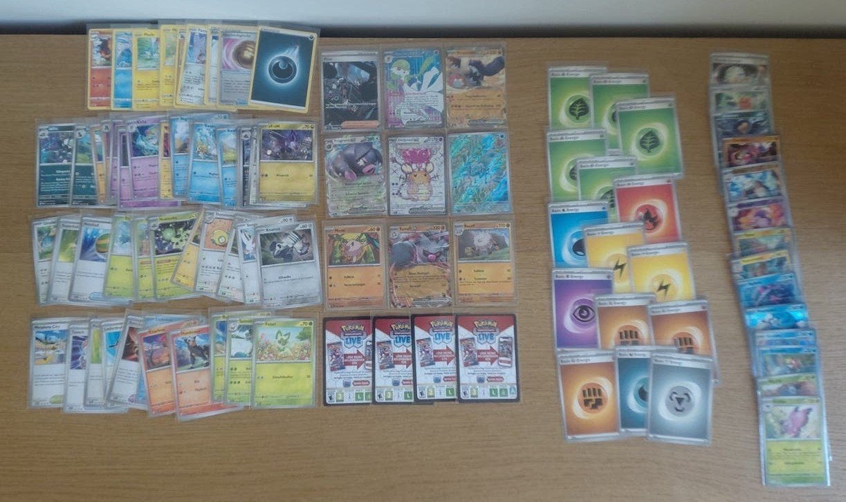 Duitse pokèmon kaarten, Ophalen of Verzenden, Zo goed als nieuw, Meerdere kaarten