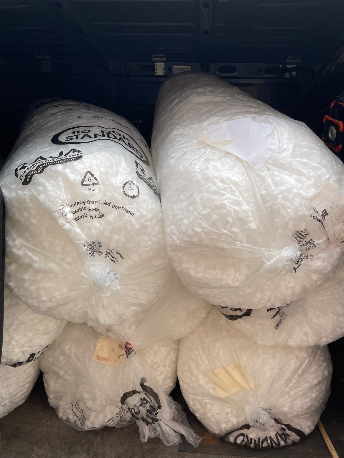 Sac de frigolite - 500 litres, Articles professionnels, Stock & Retail | Emballage & Expédition, Enlèvement