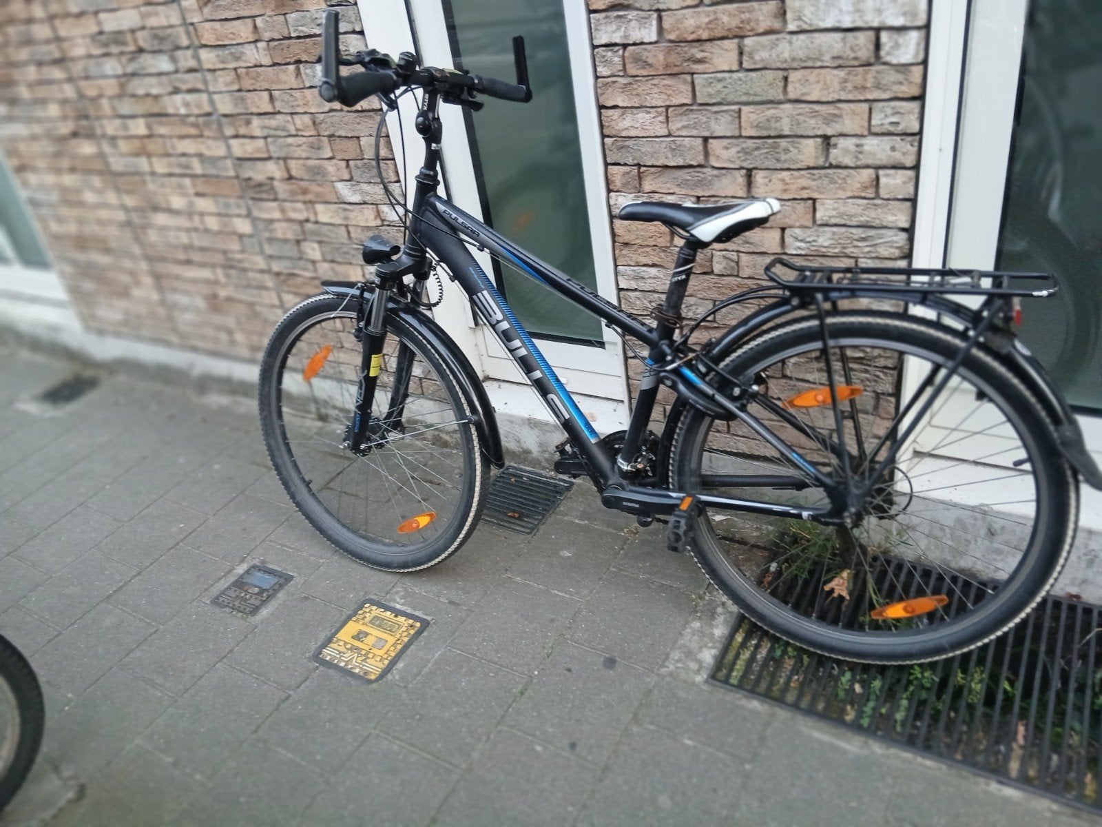 vélo unique Bulls pour garçons en bleu et noir, Frein sur jante, Comme neuf, Enlèvement, 50 à 53 cm
