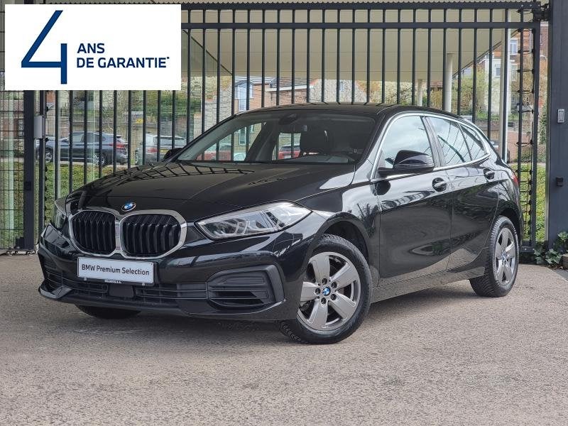BMW 1-Serie Hatch, Auto's, 1 Reeks, https://public.car-pass.be/vhr/0e20c703-2ff3-4ad5-8119-6635ee3233f9, Zwart, 109 pk