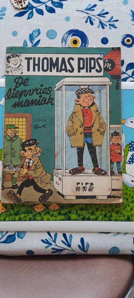 oude strip : Thomas Pips, Ophalen of Verzenden