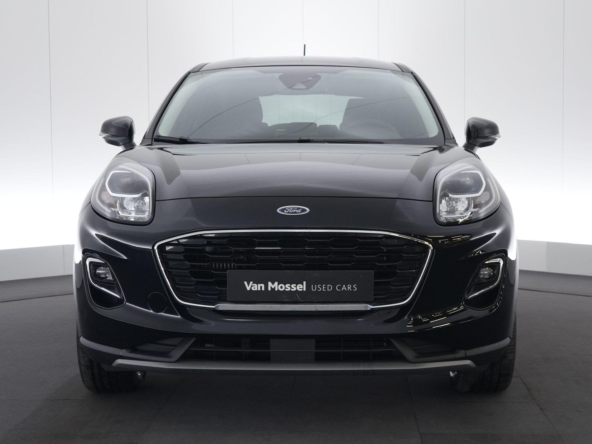 Ford Puma 1.0i Ecoboost MHEV 92kW Aut. Titanium, Stof, 1404 kg, Zwart, Bedrijf