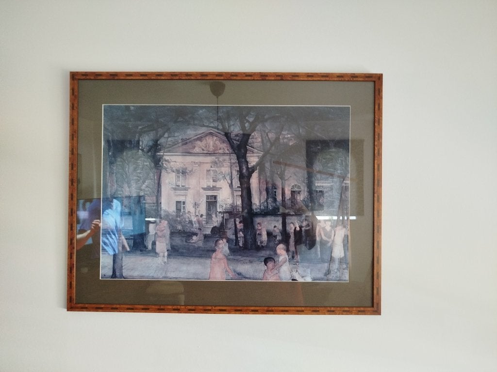 Tableau Paul Delvaux, Antiquités & Art, Enlèvement
