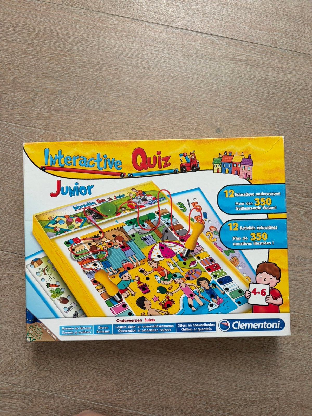 Leuke leerrijke Interactieve quiz junior in zeer mooie staat, Ophalen of Verzenden, Zo goed als nieuw, Met licht