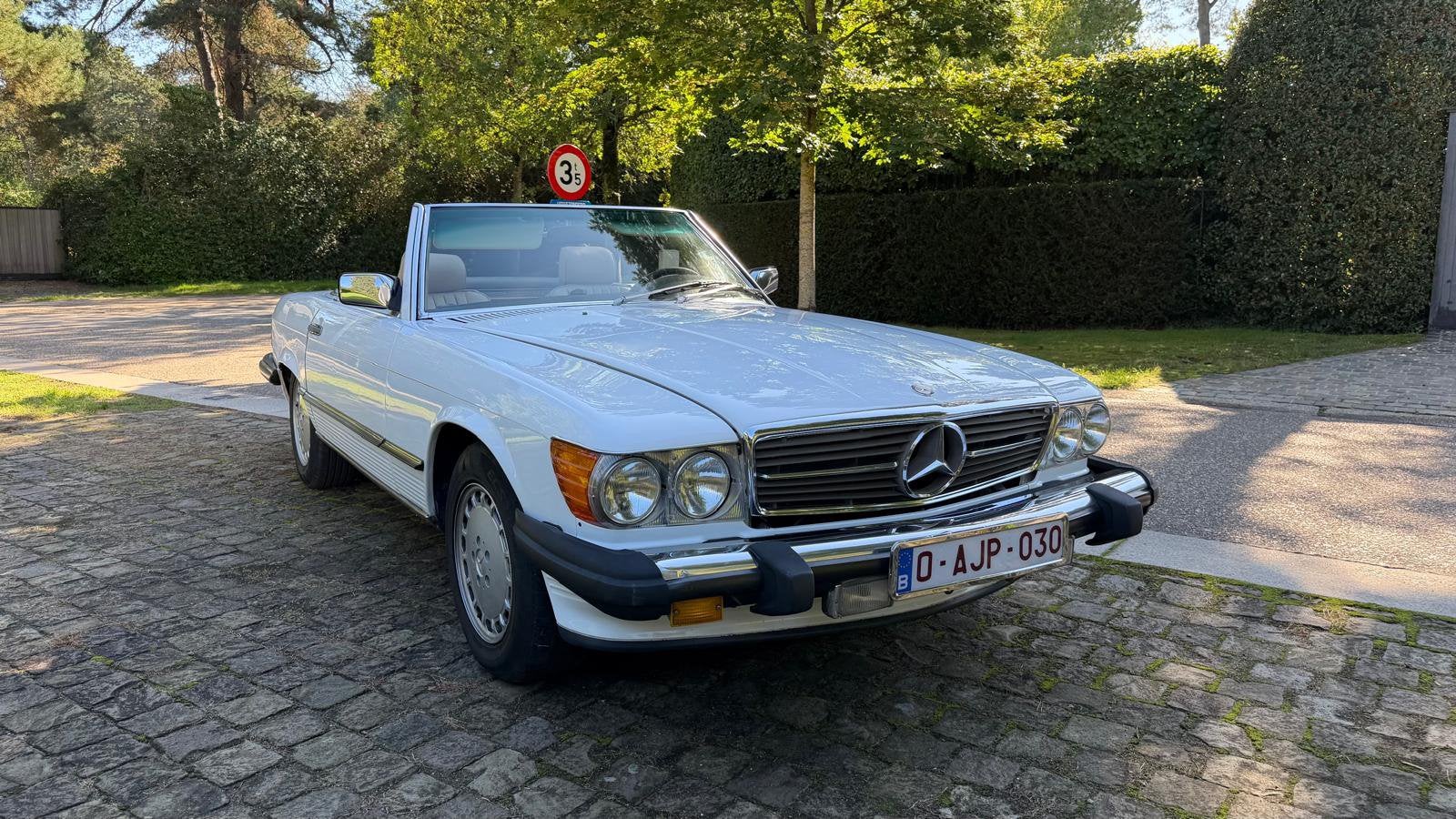 Mercedes 560 SL R107 1988 — voiture classique, Autos, Particulier, Achat, SL