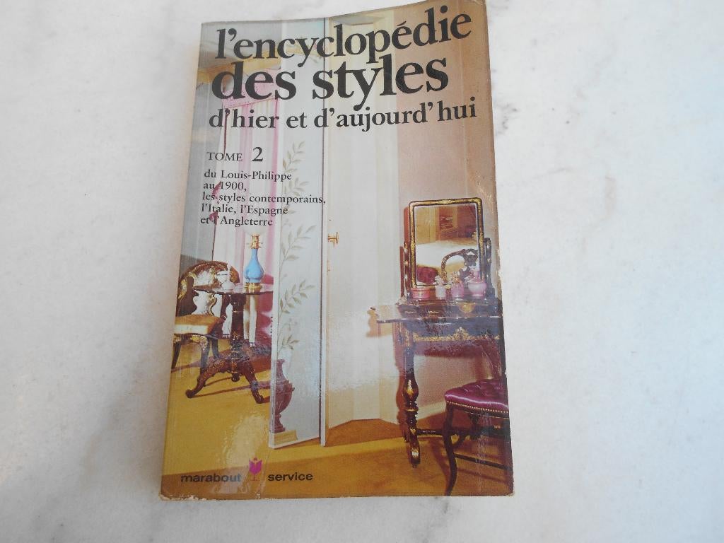 ancien livre L'encyclopedie des styles, Livres, Enlèvement ou Envoi, Utilisé