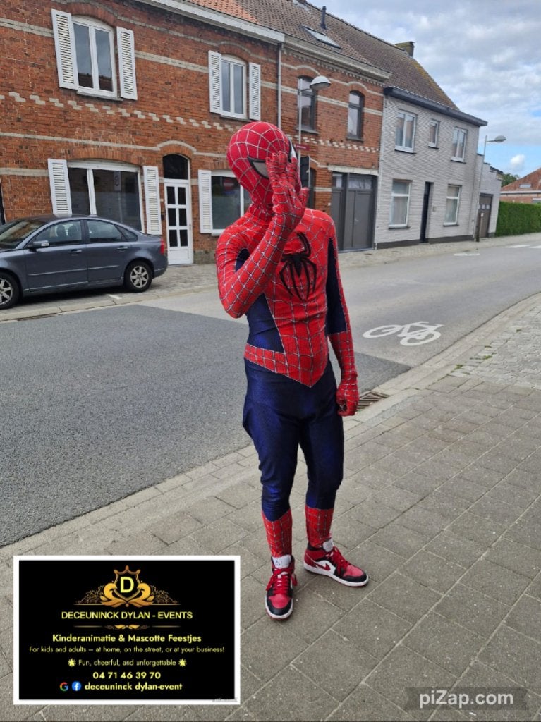 Spider-Man mascotte bezoek, Hobby en Vrije tijd, Verzenden, Nieuw