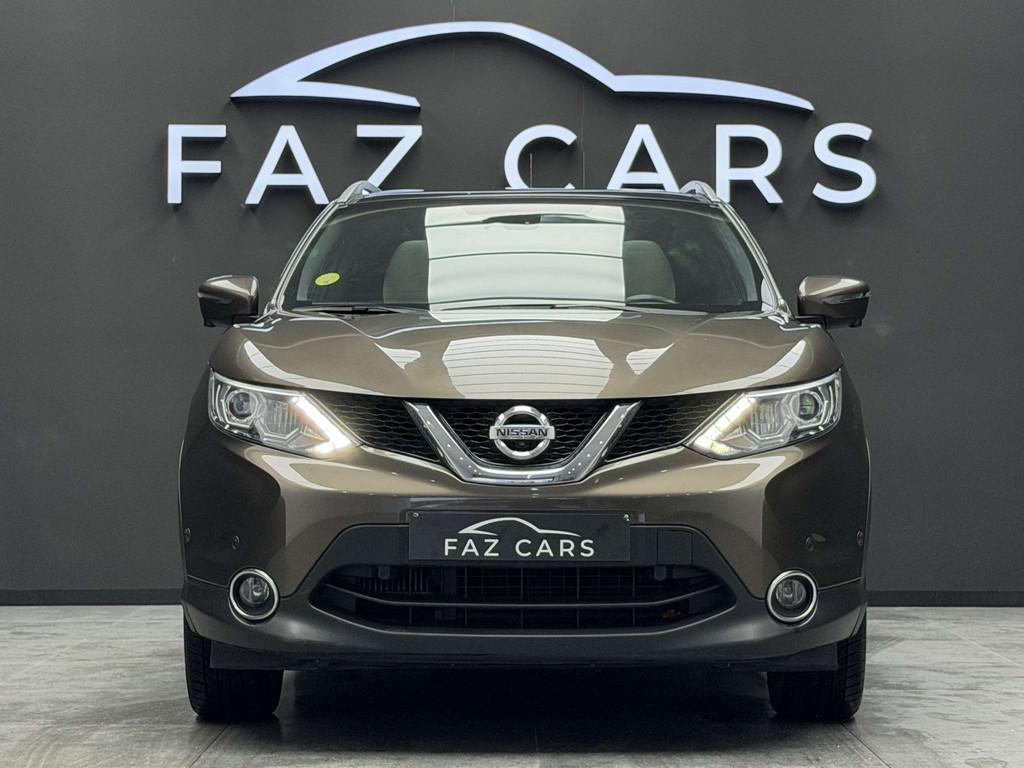 Nissan QASHQAI 1.5 dCi 2WD Tekna * 1ER PROP + T.PANO + CAMER, Auto's, Voorwielaandrijving, Euro 5, Gebruikt, Beige