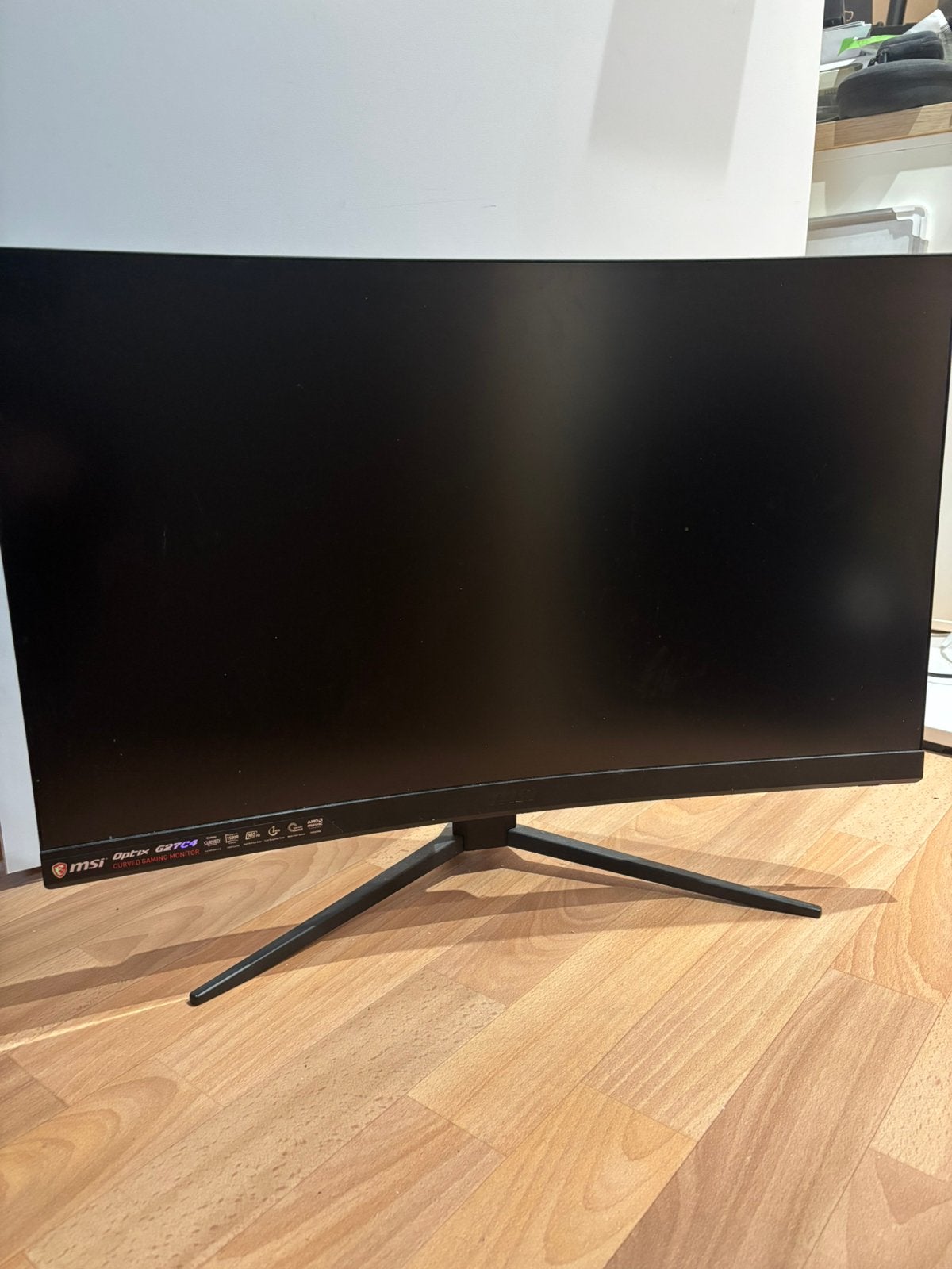 MSI G27C4, Computers en Software, HDMI, Ingebouwde speakers, VA, Full HD