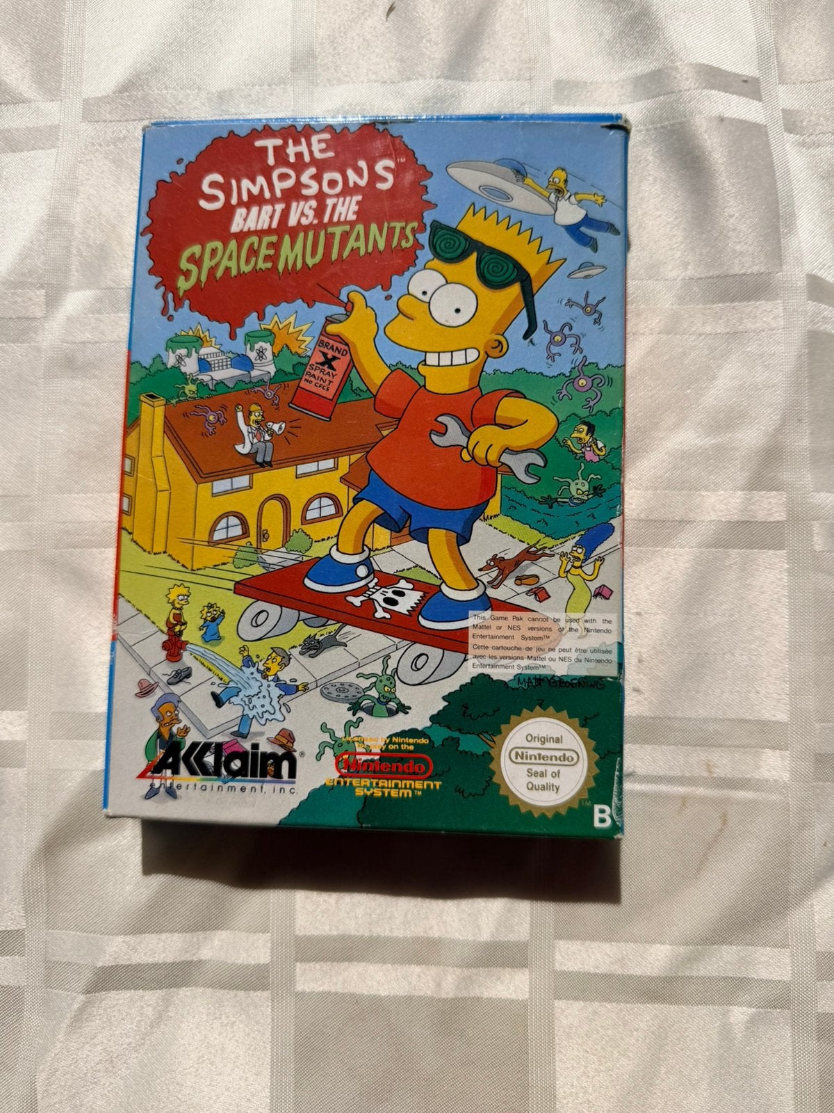 Nintendo Nes The Simspons bart vs, Ophalen of Verzenden, Zo goed als nieuw