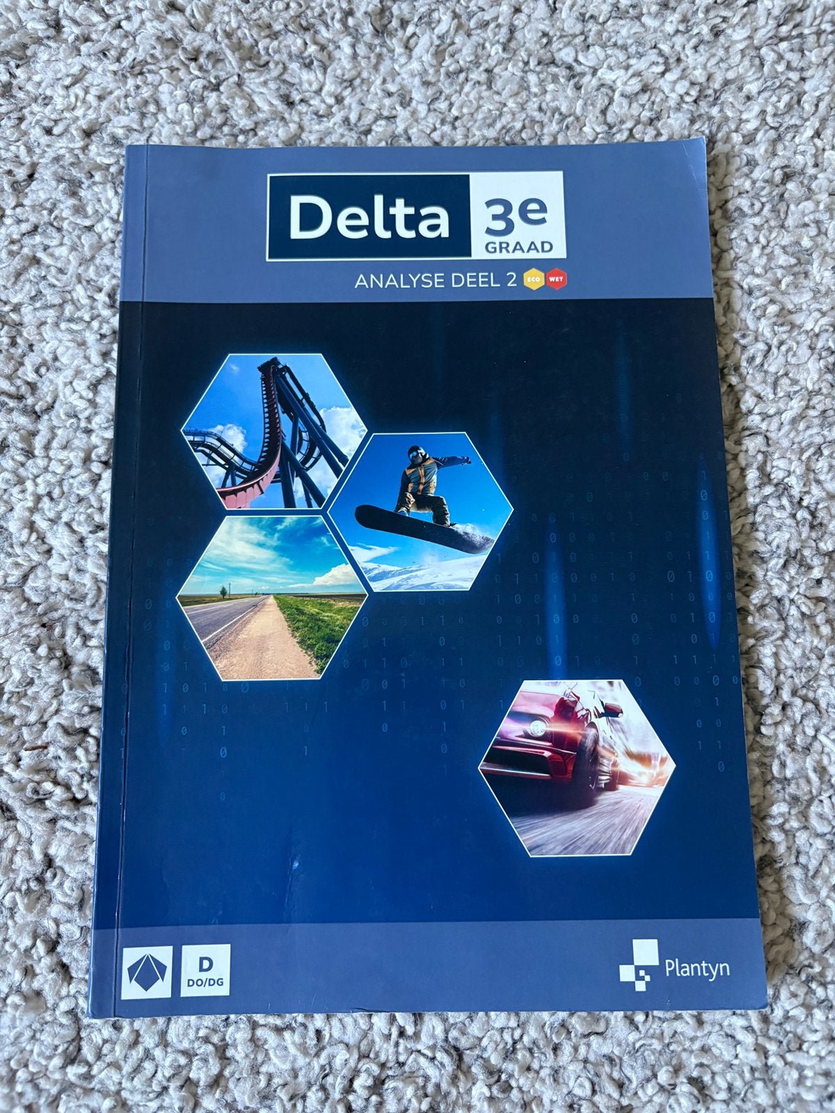 Delta 3e graad Analyse Leerboek deel 2, Ophalen of Verzenden, Zo goed als nieuw, ASO, Wiskunde A
