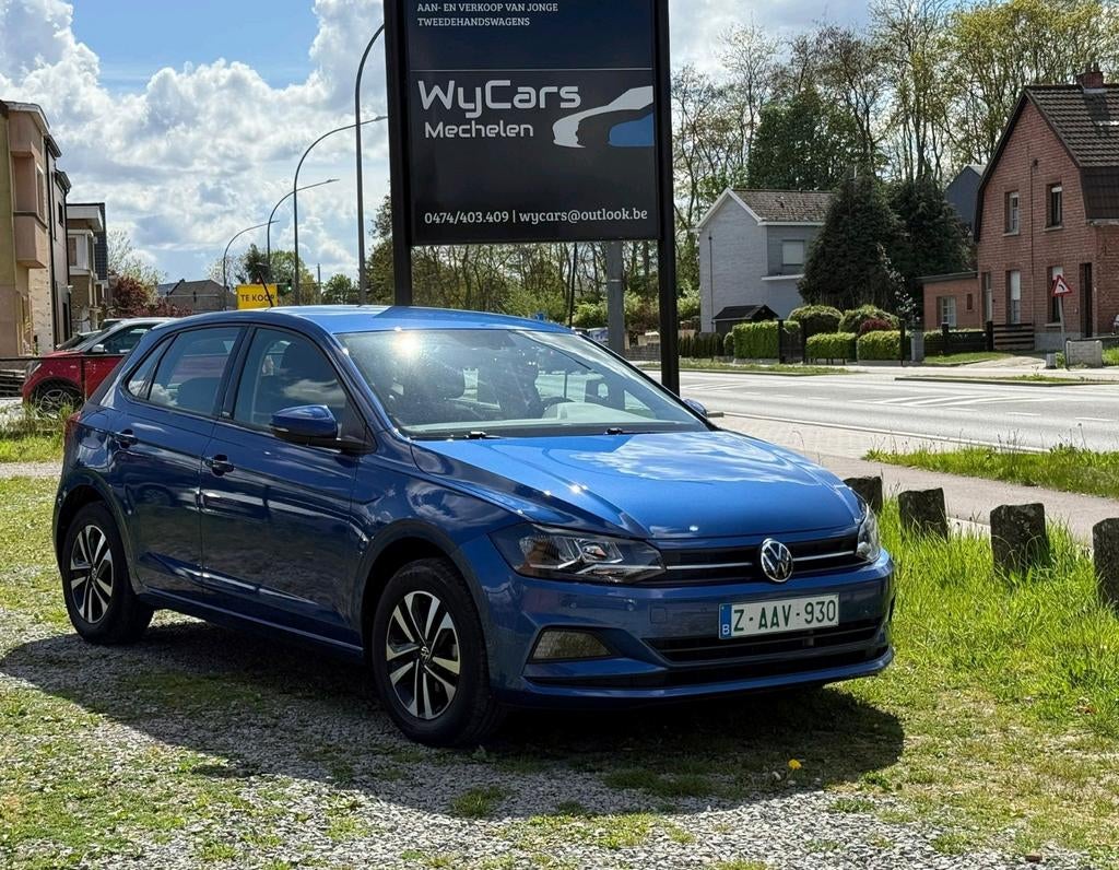 VW Polo 1.0 TSi DSG United 2021 met 53000 kms *12M GARANTIE*, Auto's, Volkswagen, Stof, Blauw, 5 deurs, https://public.car-pass.be/vhr/89835a04-fccc-4987-b123-b00401d850cf