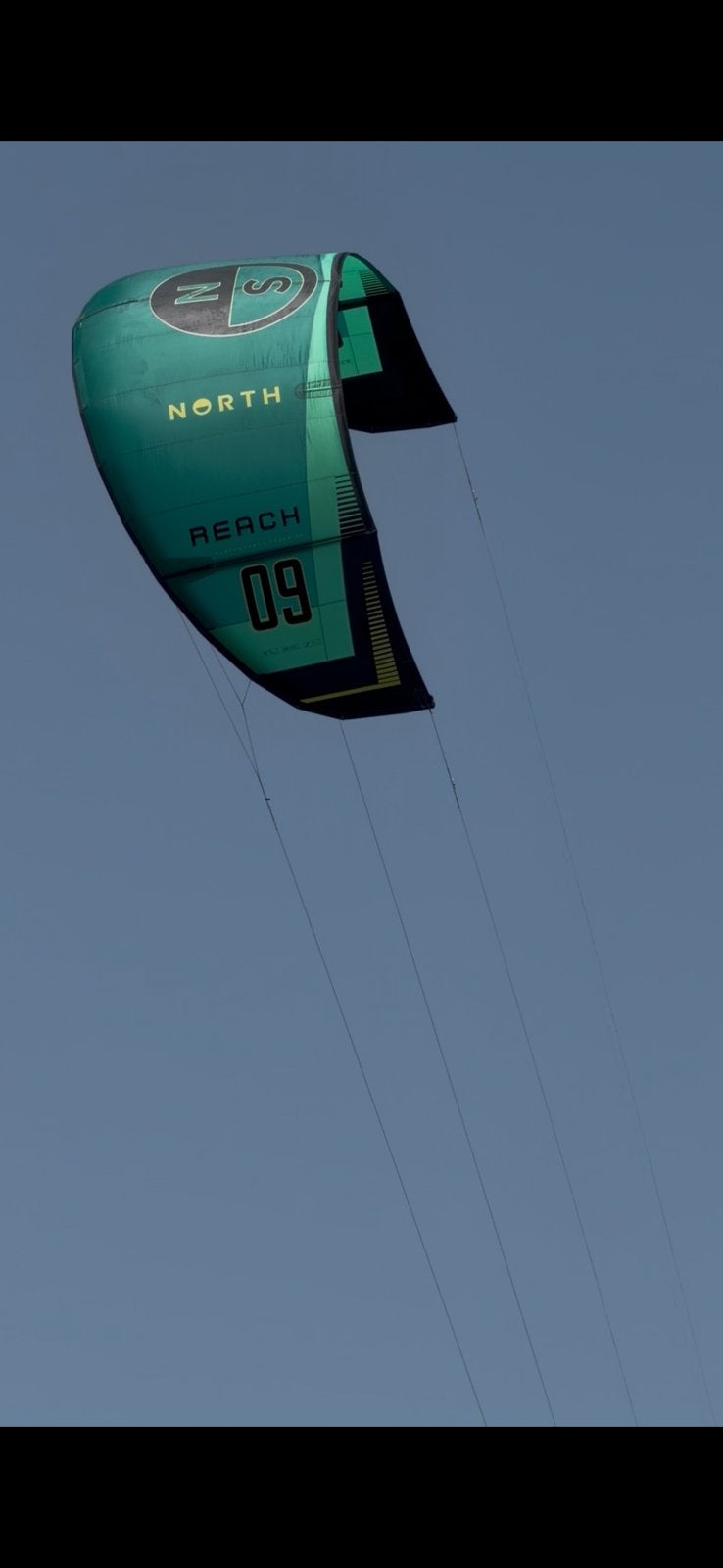North Reach 20-25 9 m, Sports nautiques & Bateaux, Kitesurf, Enlèvement ou Envoi, Comme neuf, Kite