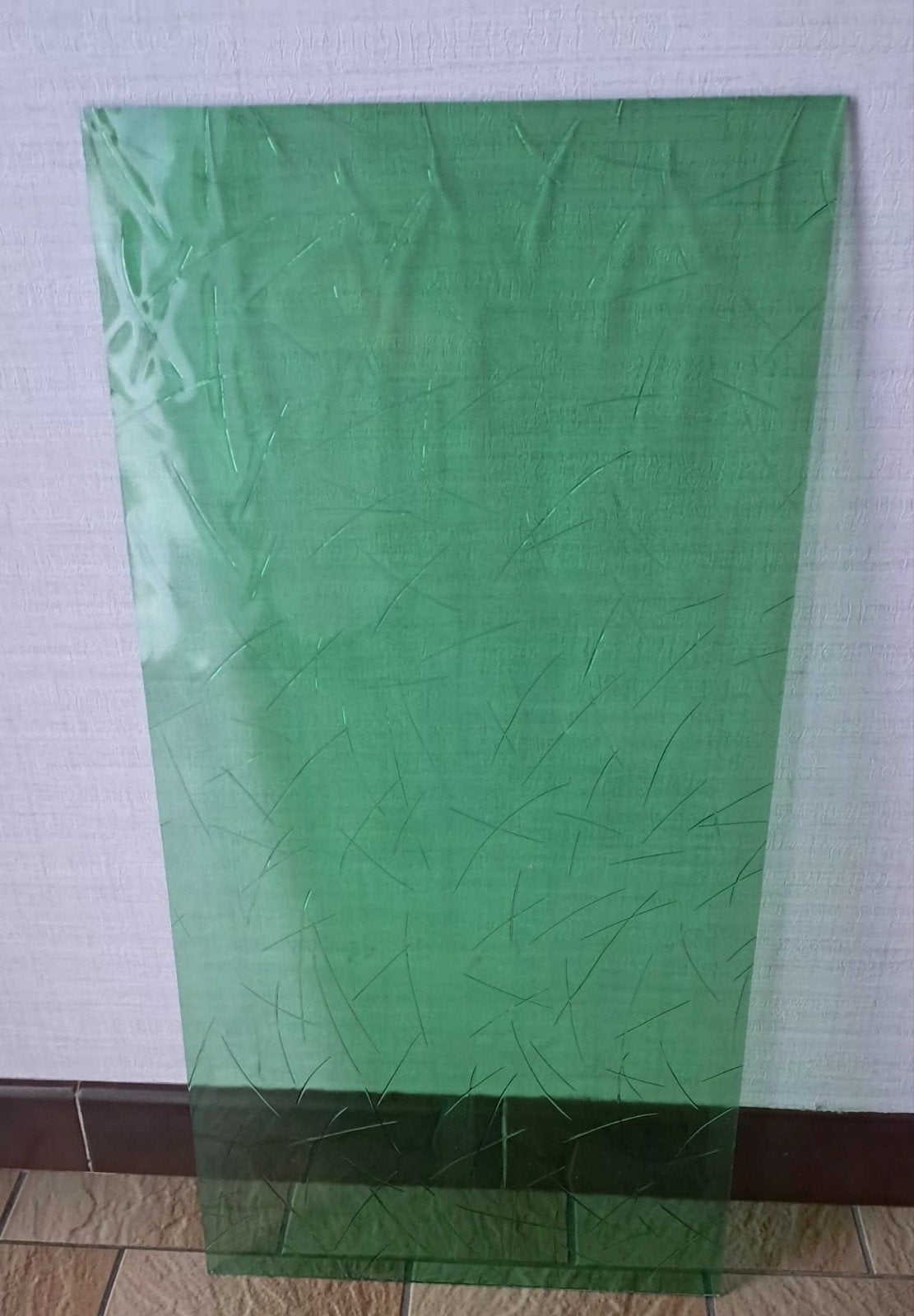 groen glas ui oude kast, Ophalen, Gebruikt, Minder dan 80 cm, 80 tot 120 cm