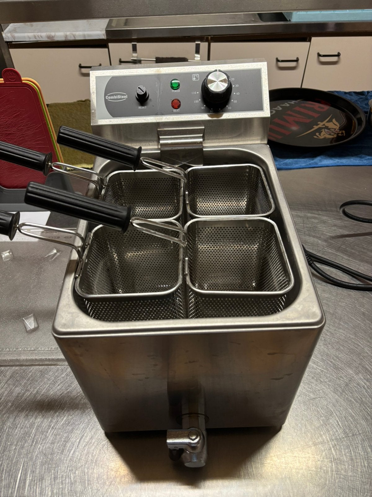 Pastakoker met aftapkraan (8L) 4mandjes, Zakelijke goederen, Ophalen, Nieuw zonder verpakking