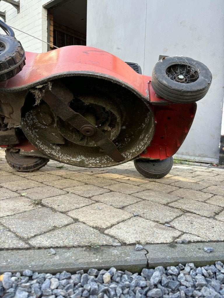 Sterke benzine grasmachine Queen Garden met werk aan, Tondeuse rotative, 40 à 49 cm, Enlèvement, Utilisé