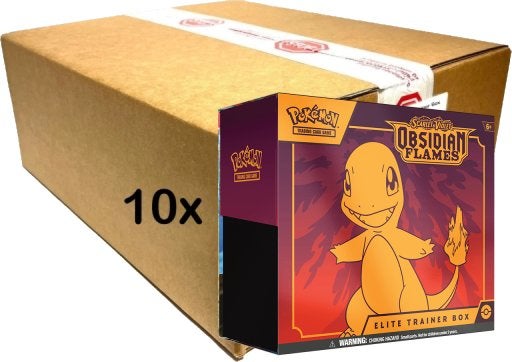 Coffret Obsidian Flames Elite Trainer, 10 pièces, Enlèvement ou Envoi, Neuf, Booster box, Foil