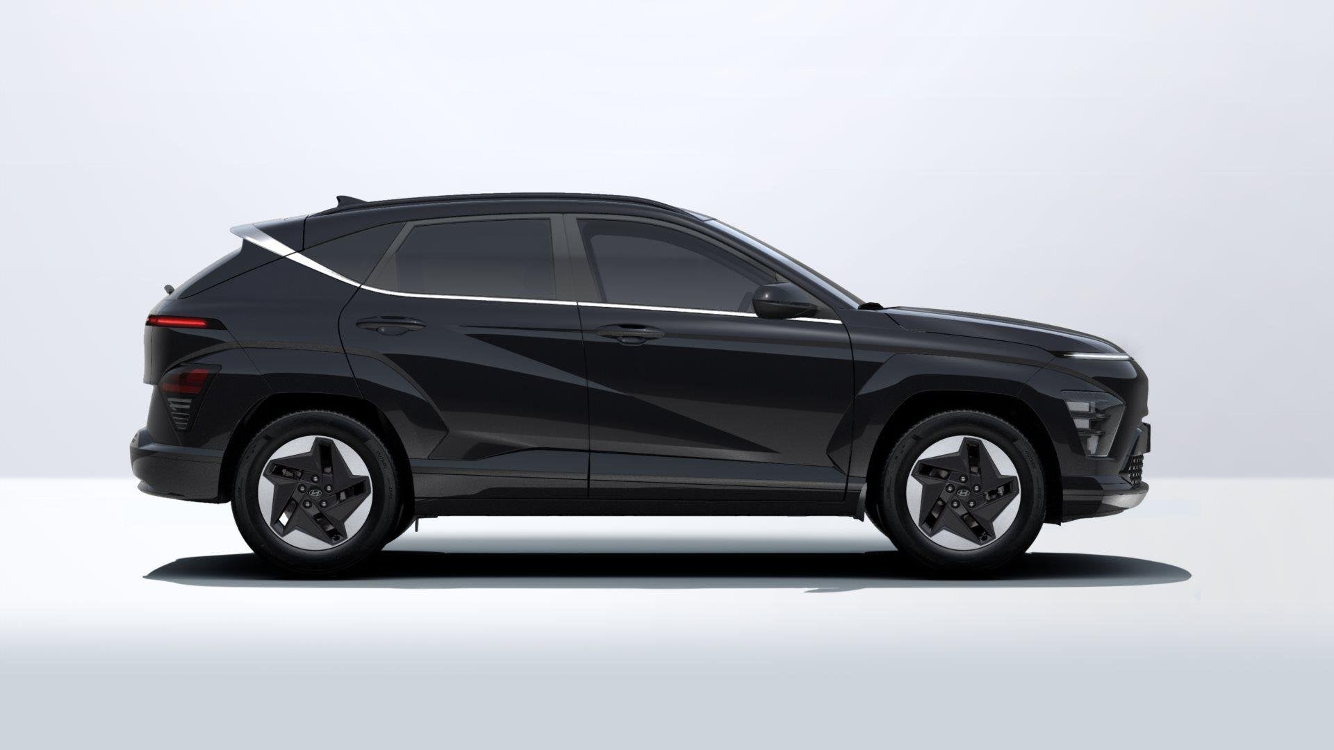 Hyundai Kona Electric Feel 65kWh Comfort Pack, Auto's, Stof, 1795 kg, Zwart, 510 km