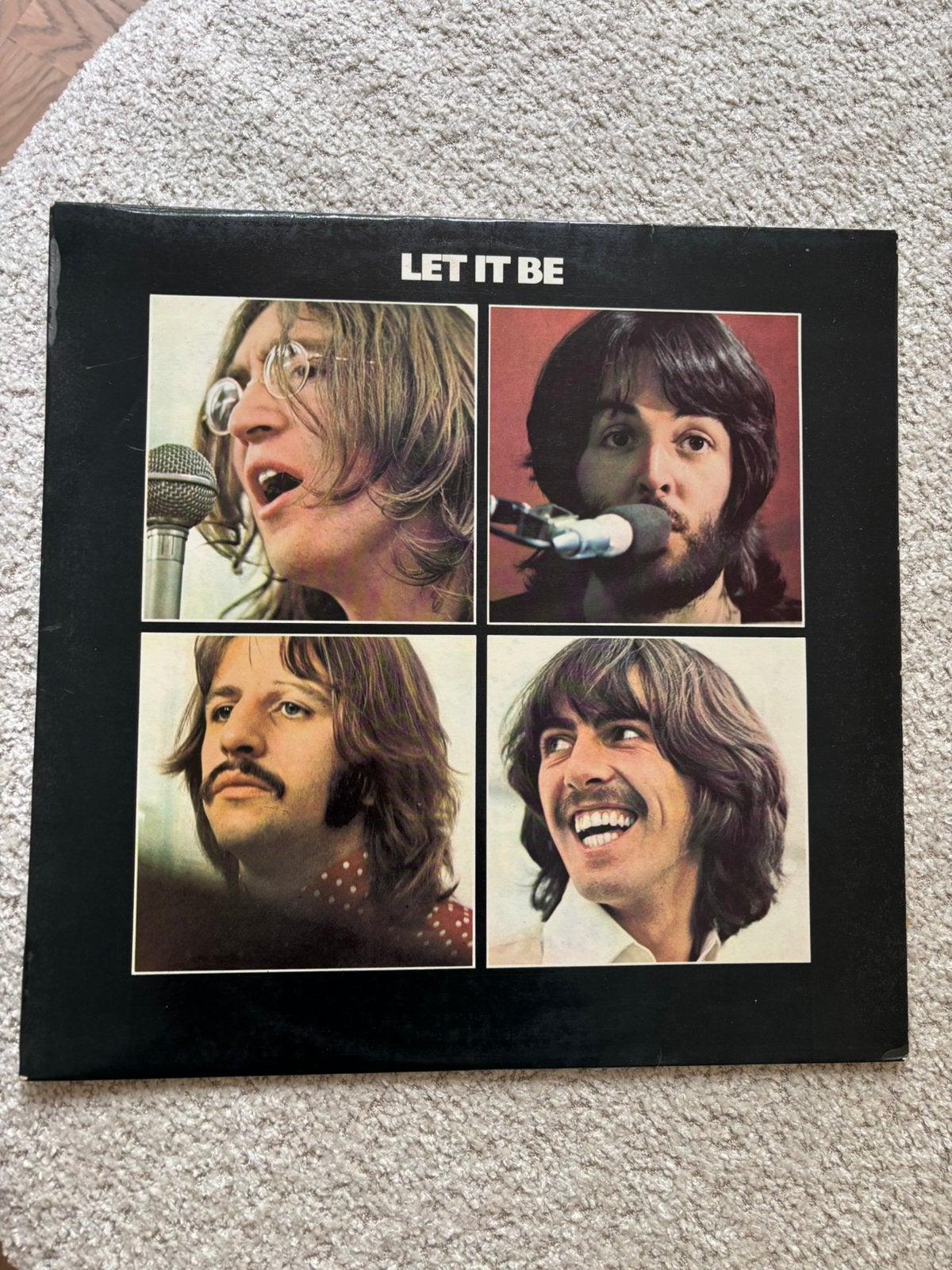 Lp the beatles - let it be NL persing vg+ vinyl, Enlèvement ou Envoi, Comme neuf