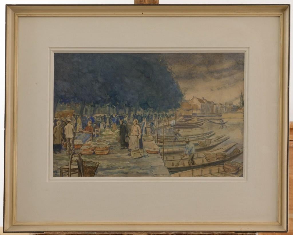 EDMOND VAN OFFEL (1871-1959), Enlèvement