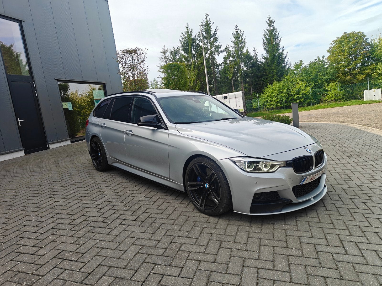 BMW 340i RWD individual, Autos, Cuir, Argent ou Gris, Achat, Euro 6