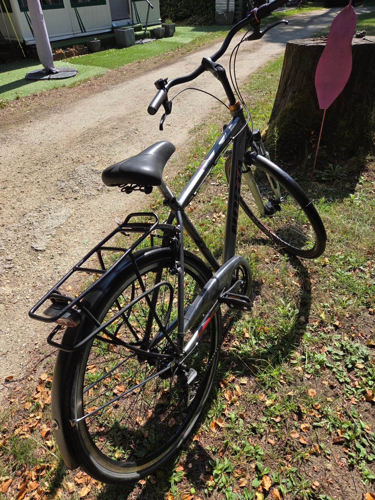heren fiets, Fietsen en Brommers, Fietsen | Heren | Sportfietsen en Toerfietsen, Velgrem, Ophalen, Overige merken, Minder dan 10 versnellingen