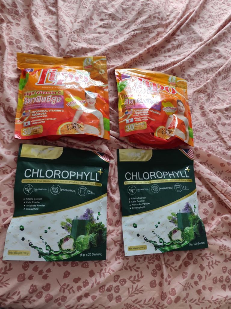 Liposomale vitamine C en chlorofyl, Ophalen of Verzenden