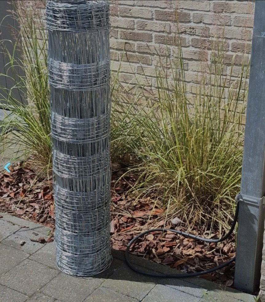 2 rollen schapendraad 150/14/15 (50meter), Jardin & Terrasse, Gaze & Fils, Neuf, Fil, 20 mètres ou plus, Enlèvement