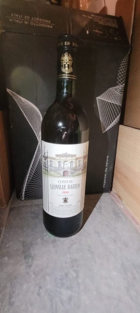 Château Léoville Bartox Saint Julien 1990, Collections, Vins, Neuf, Pleine, Enlèvement, Vin rouge