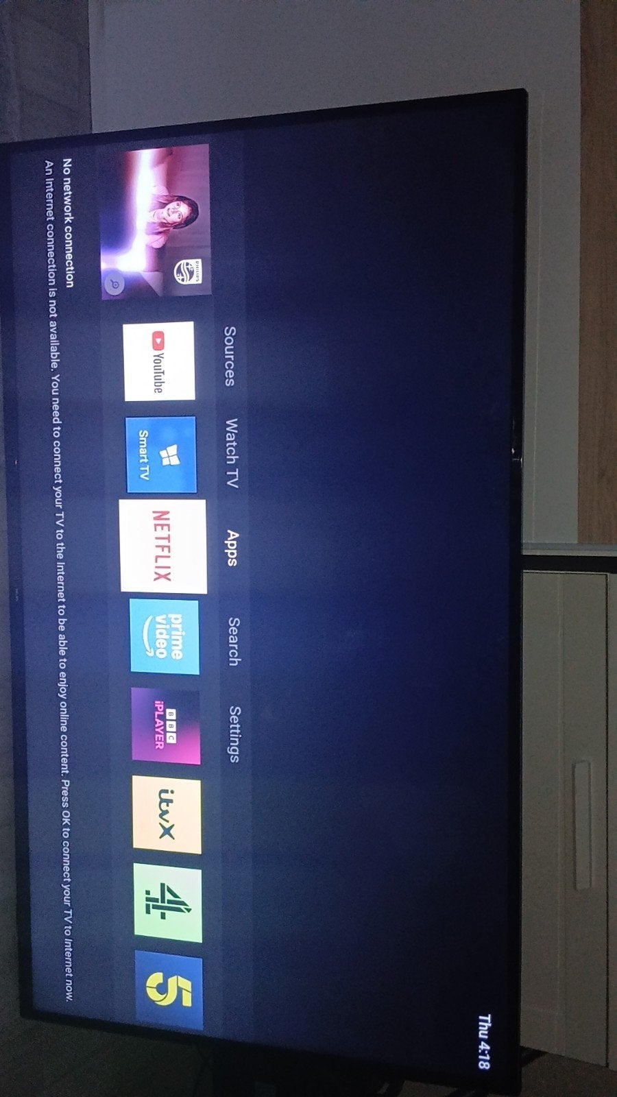 Philips 65 inch Smart TV (65PUS6504/12) – 4K Ultra HD, Ophalen, Philips, 50 Hz, 100 cm of meer