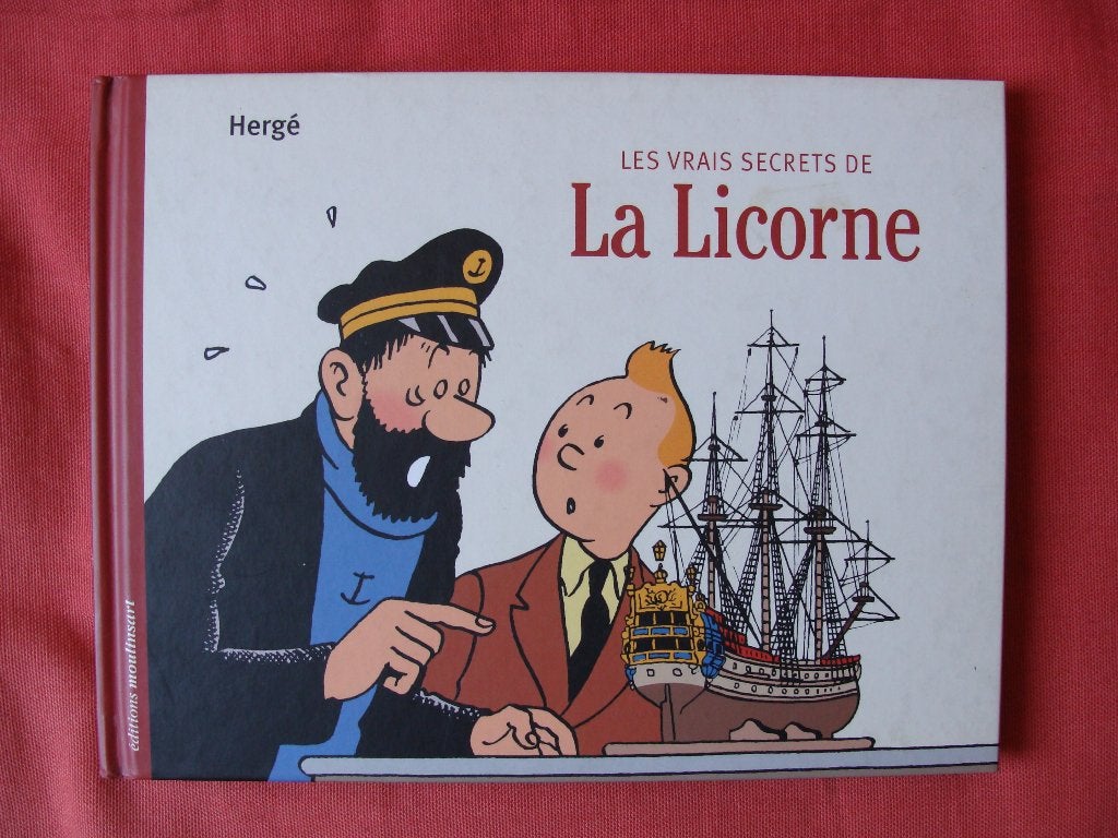 TINTIN  Les Vrais Secrets de La Licorne (EO), Une BD, Enlèvement, Utilisé, Hergé.