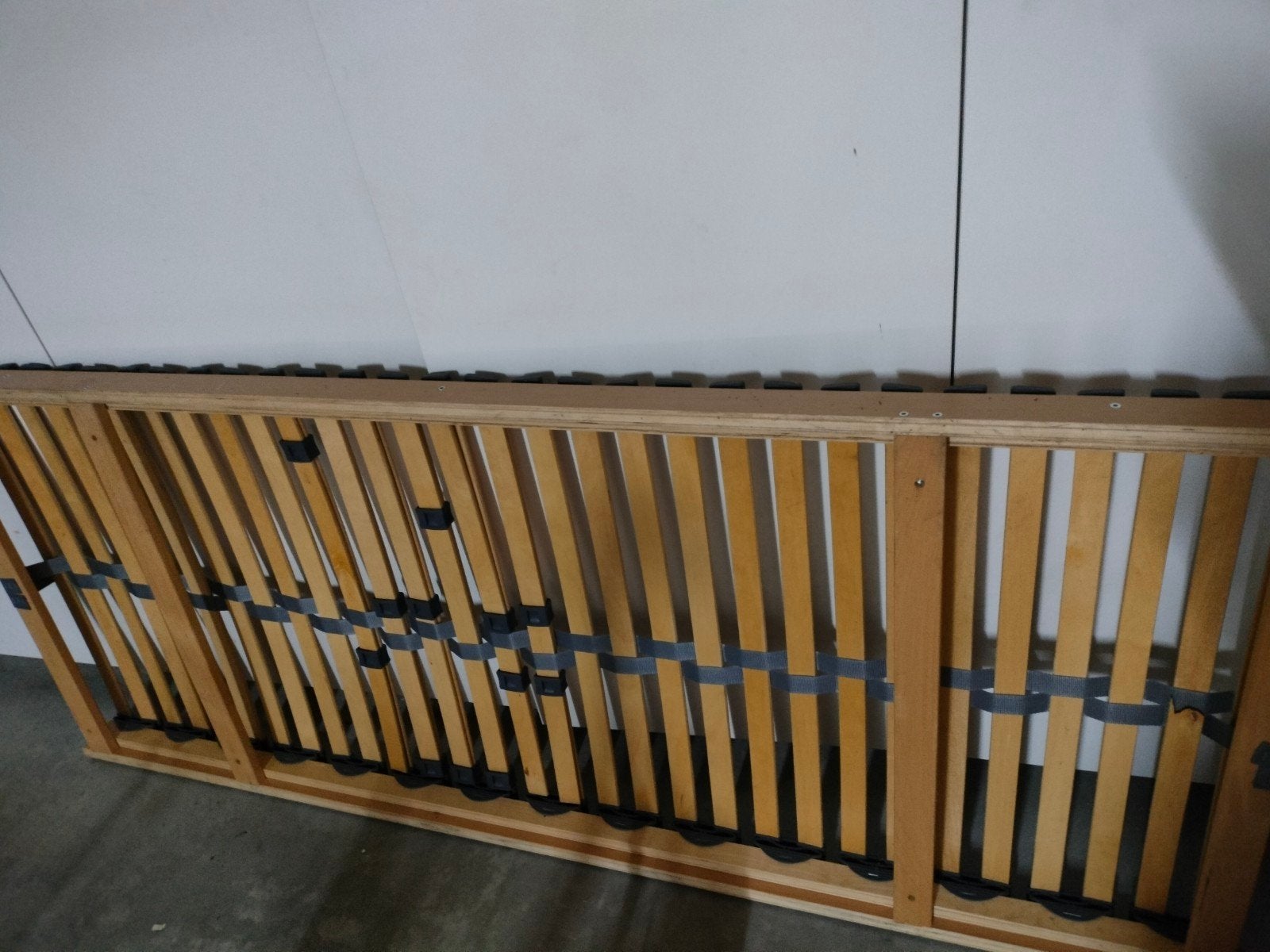 Gratis bed 160x200 en 2 latoflex, Enlèvement, Utilisé, 200 cm, Deux personnes
