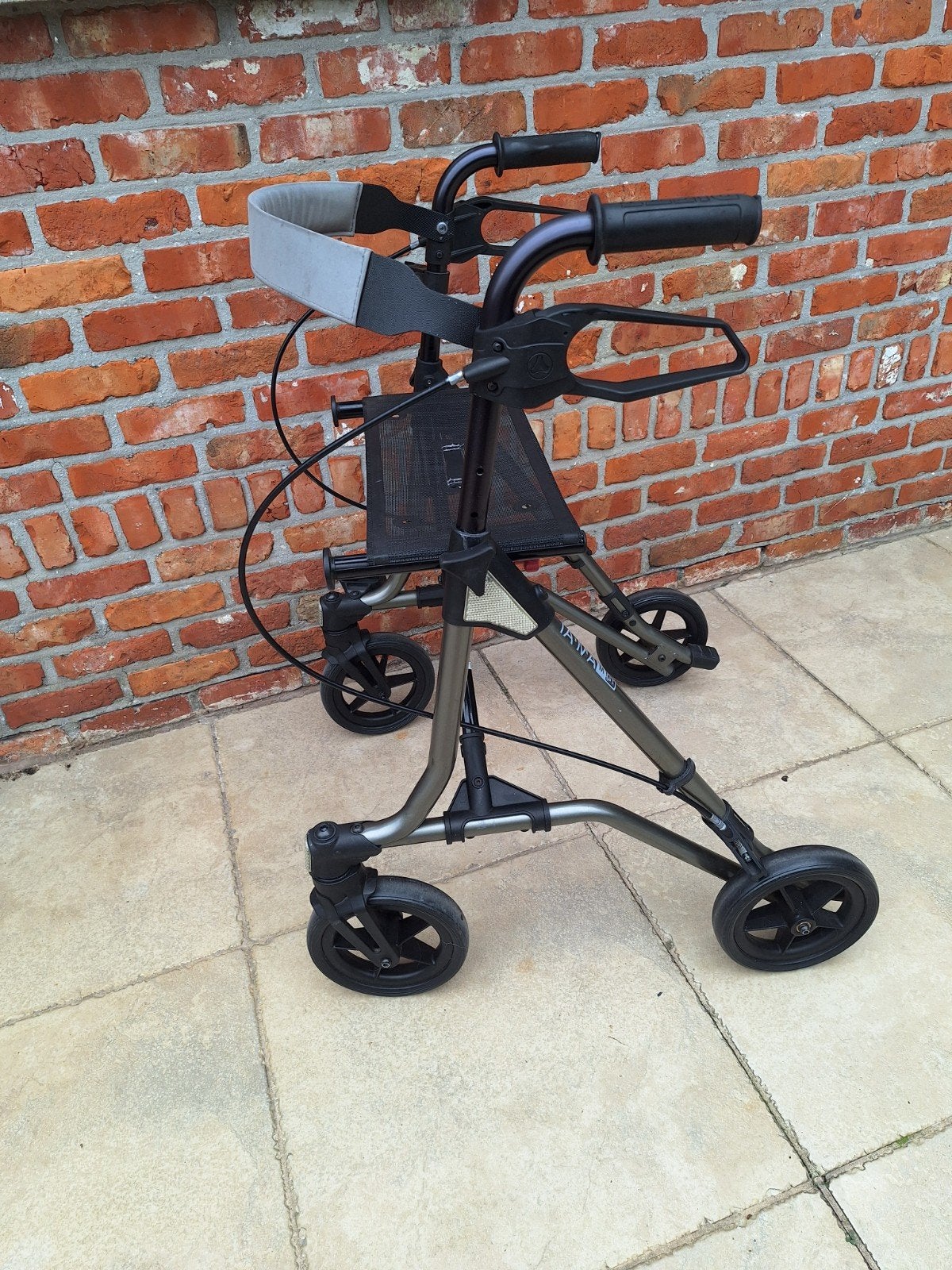 rollator tatma m gt, Ophalen, Opvouwbaar, Gebruikt
