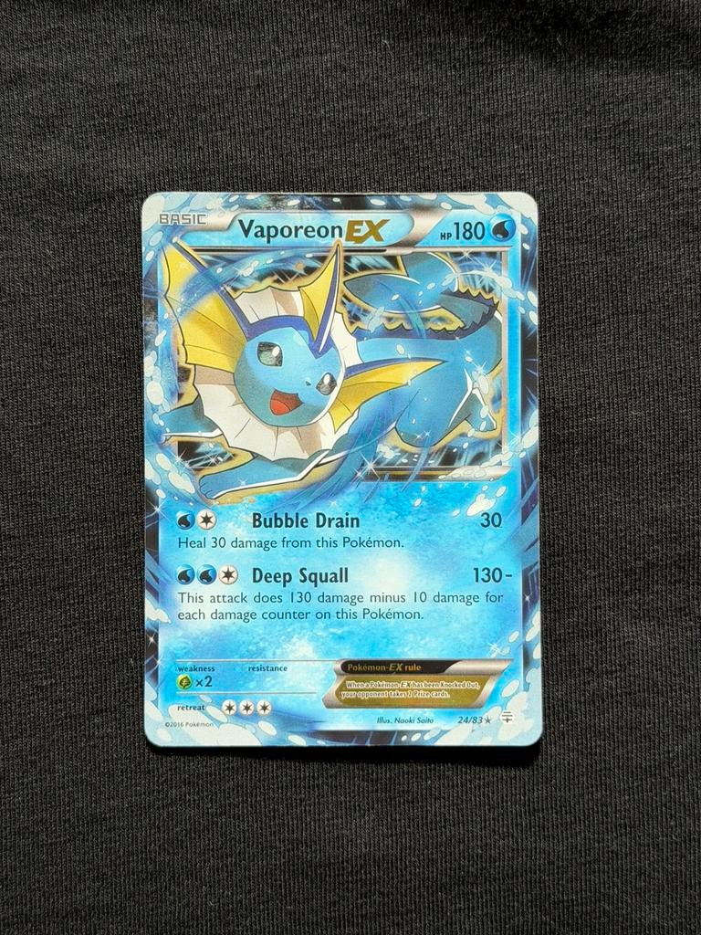 Vaporeon EX | Generations | 24/83, Ophalen of Verzenden, Zo goed als nieuw