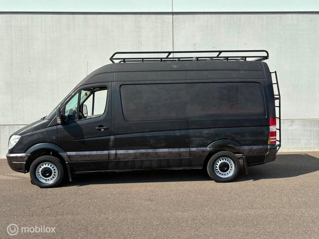 Mercedes Sprinter 209 2.2 CDI L2H2, Auto's, Bestelwagens en Lichte vracht, Stof, Gebruikt, Zwart, 4 cilinders