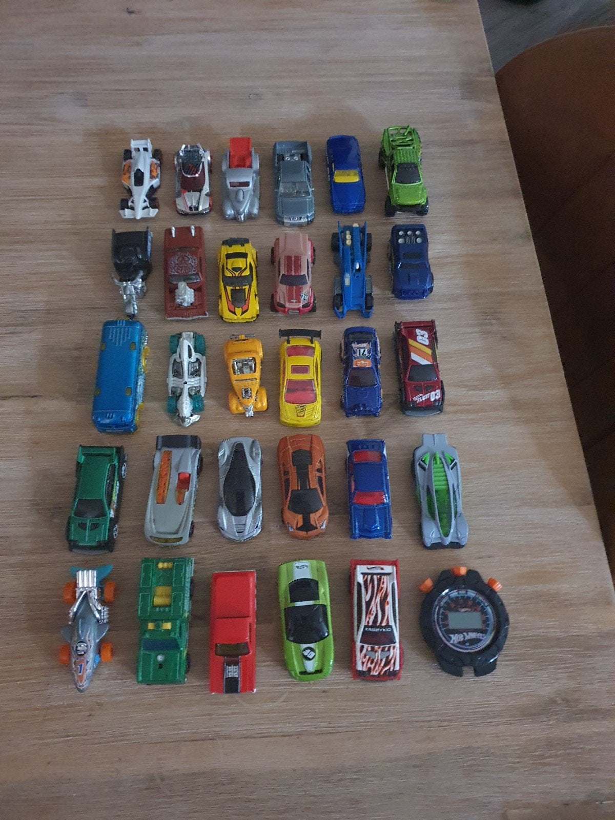 lot hotwheels, Ophalen