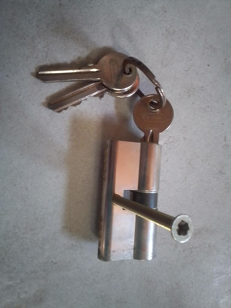 Cilinderslot, Ophalen of Verzenden, Zo goed als nieuw, Slot
