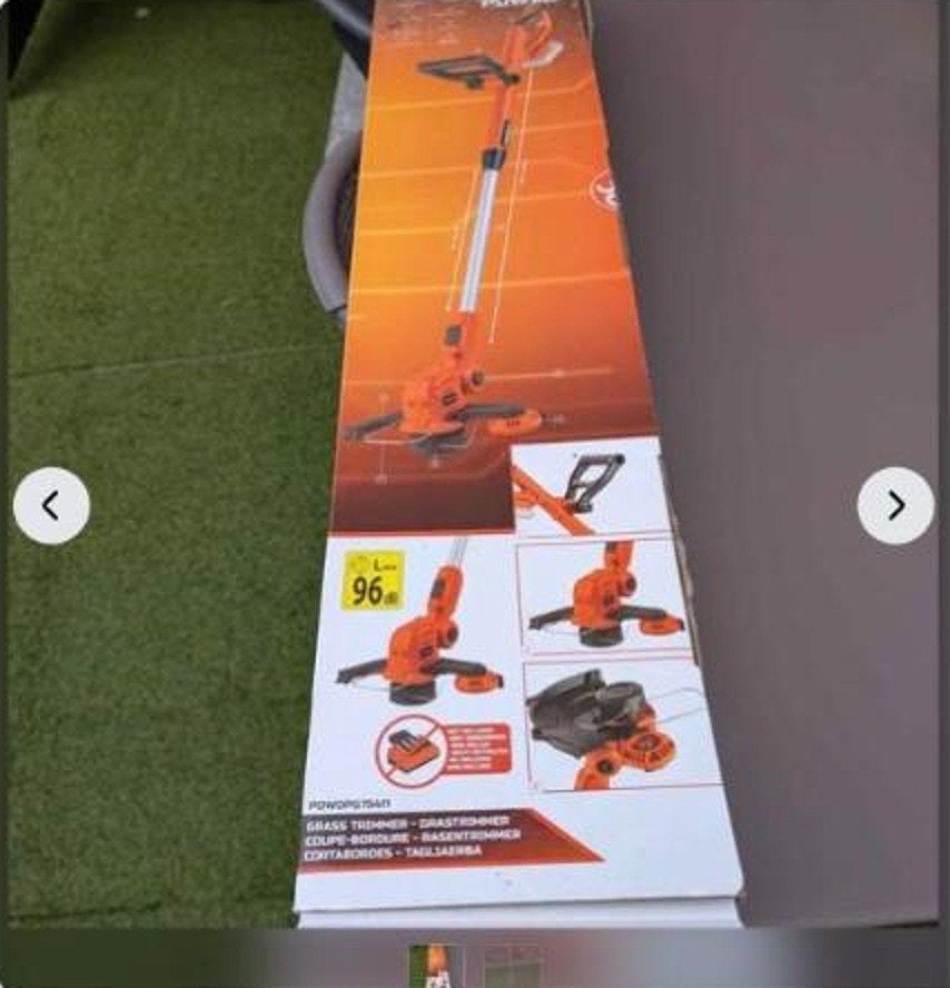 Kantenmaaier Powerplus 1 jaar oud, Tuin en Terras, Ophalen