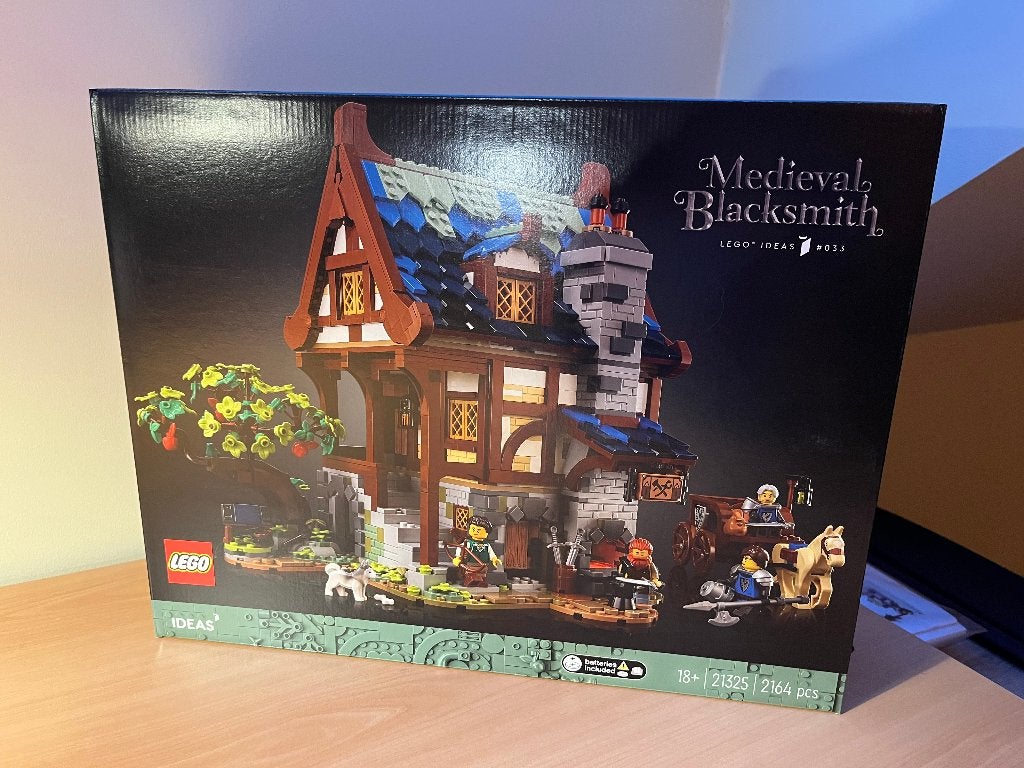 Lego Medieval Blacksmith set 21325, Neuf, Enlèvement ou Envoi, Lego, Ensemble complet