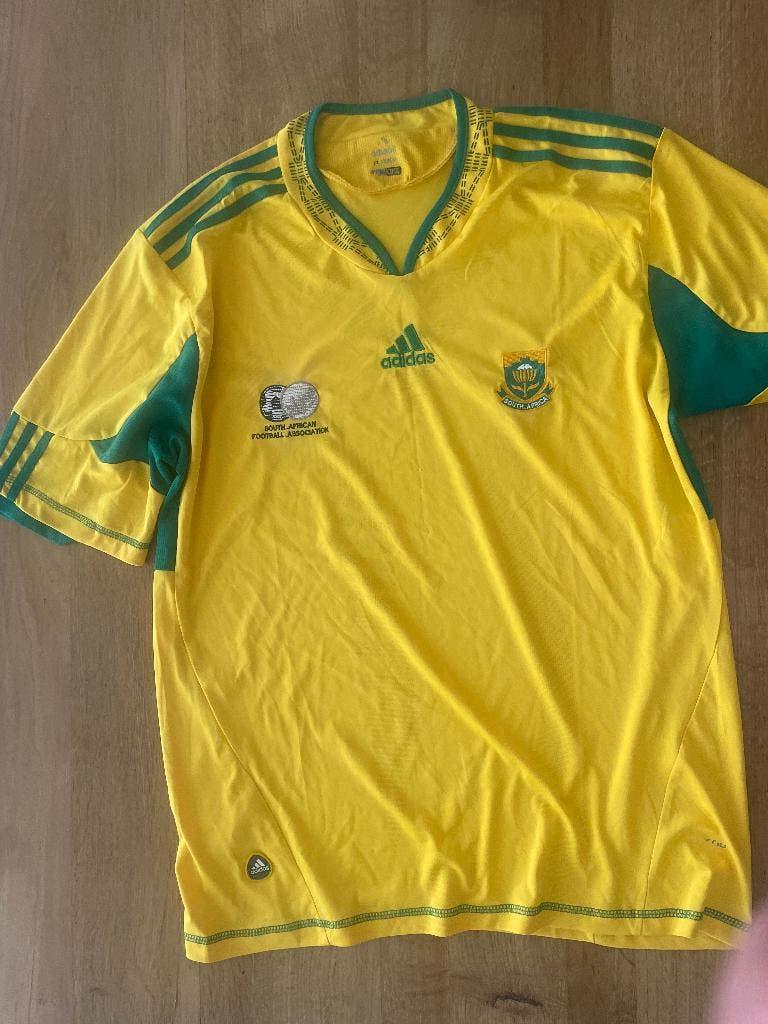 Zuid-Afrika officieel voetbal shirt ADIDAS Bafana Bafana XL, Maat XL, Ophalen of Verzenden, Zo goed als nieuw, Shirt
