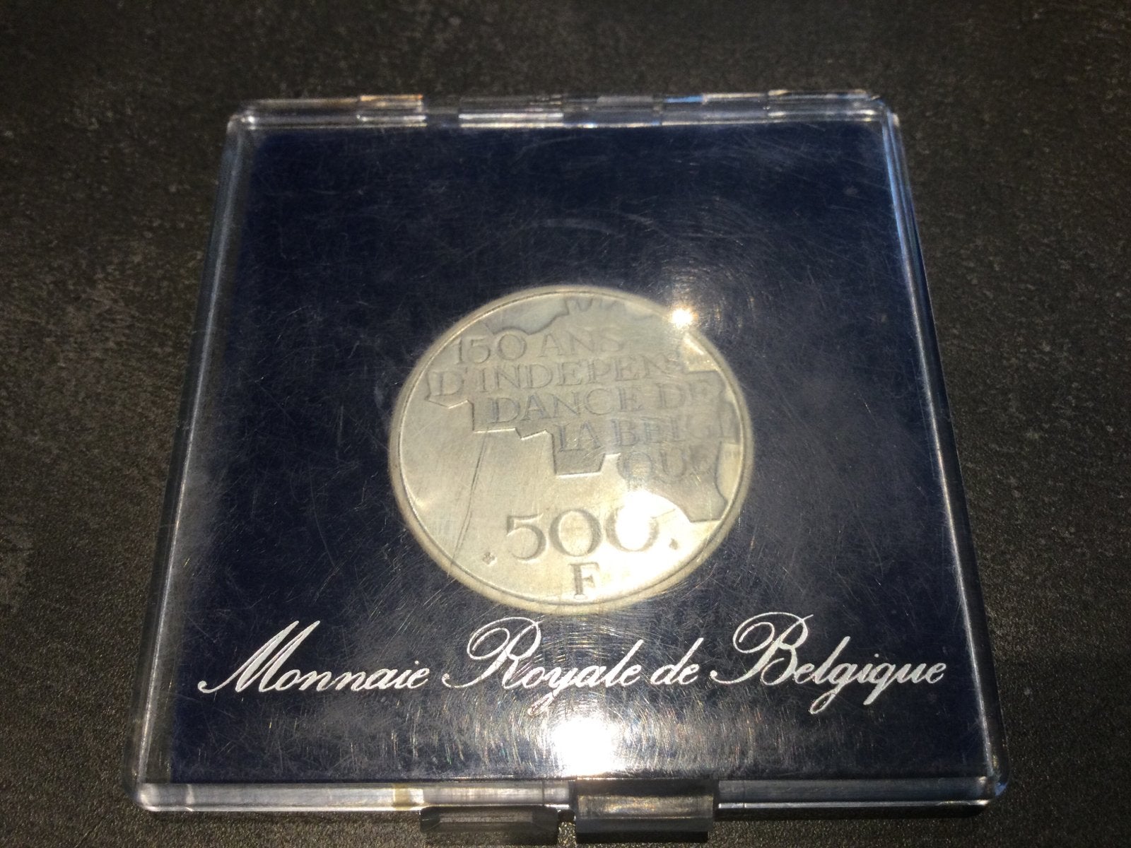 België 500 Francs 1980 zilver 510, Ophalen of Verzenden, Zilver