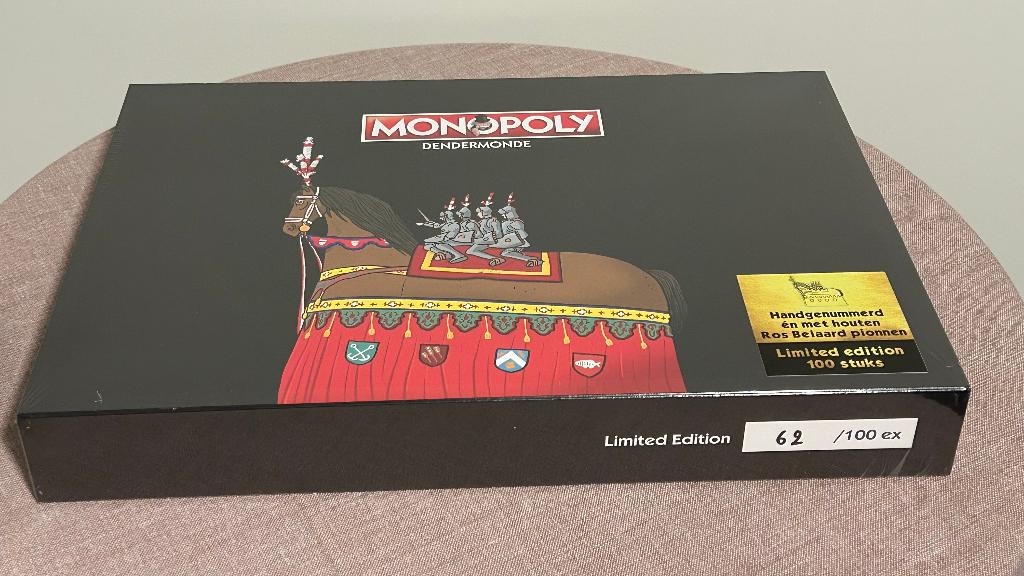 Monopoly Dendermonde Limited Edition, Neuf, Jeu de voyage, Trois ou quatre joueurs, Enlèvement