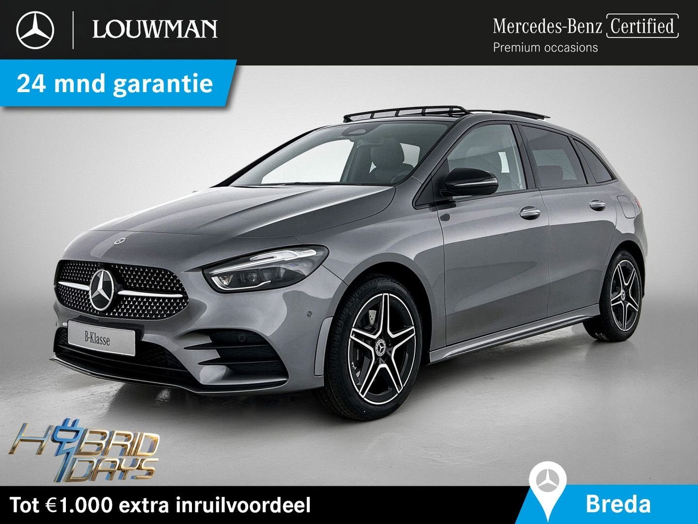 Mercedes-Benz B 250 e Business Solution AMG Smartphone integ, Autos, Mercedes-Benz, Electronic Stability Program (ESP), Argent ou Gris