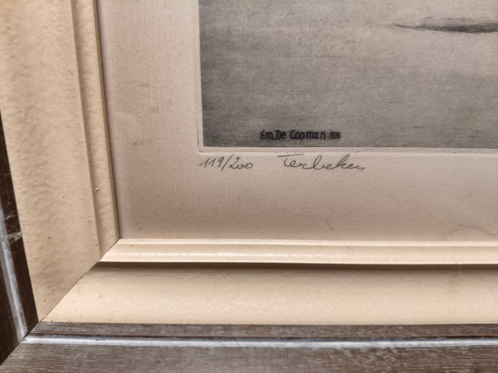 Emiel De Cooman schilderij, Antiek en Kunst, Ophalen, Schilderij