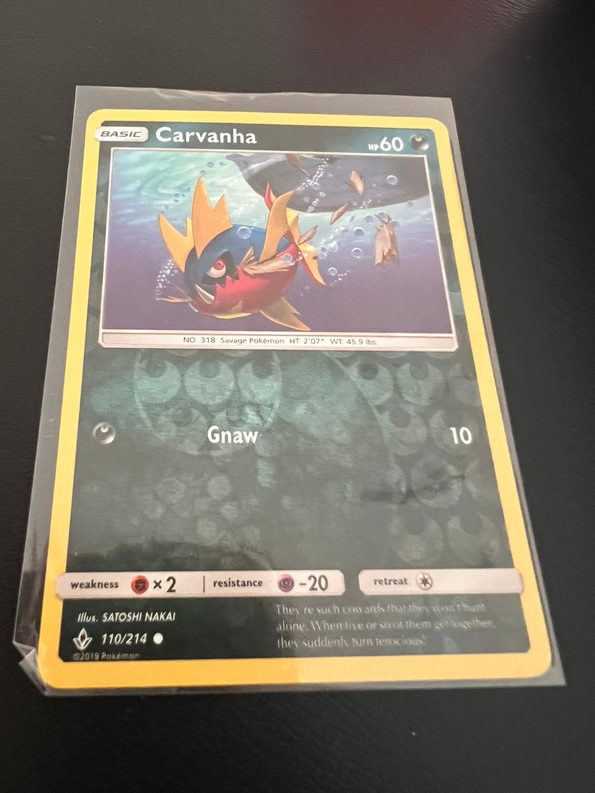 Carvanha 110/214, Hobby en Vrije tijd, Verzamelkaartspellen | Magic the Gathering, Ophalen of Verzenden, Zo goed als nieuw